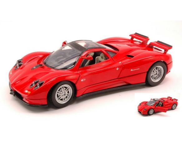 Cararama Motorama MTM73272RD PAGANI ZONDA C12 1999 RED 1:24 Auto Stradali