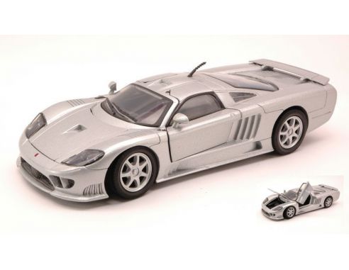 Cararama Motorama MTM73279SL SALEEN S7 2004 SILVER 1:24 Modellino
