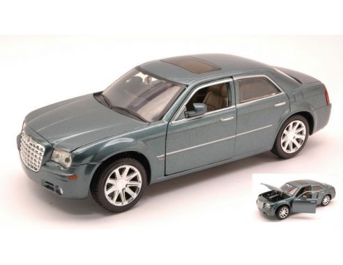 Cararama Motorama MTM73304MB CHRYSLER 300C HEMI 2005 METALLIC BLUE 1:24 Modellino