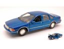Cararama Motorama MTM73320MB CHEVY CAPRICE 1993 BLUE 1:24 Modellino