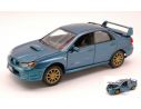 Cararama Motorama MTM73330MB SUBARU IMPREZA WRX STI 2003 METALLIC BLUE 1:24 Modellino
