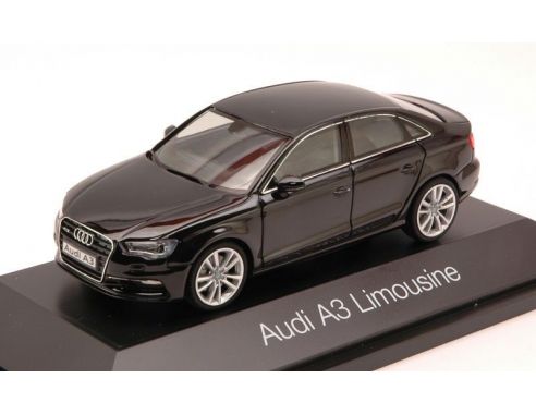 Herpa HP7073 AUDI A3 LIMOUSINE 2013 BLACK 1:43 Modellino