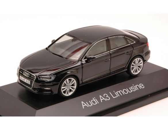 Herpa HP7073 AUDI A3 LIMOUSINE 2013 BLACK 1:43 Modellino