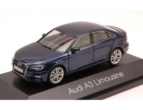 Herpa HP7074 AUDI A3 LIMOUSINE 2013 BLUE 1:43 Modellino