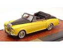 Matchbox MX11705-011 ROLLS ROYCE SCIII DROP H.C. OPEN 1963 YELLOW/BLACK ED.LIM.1 OF 408 1:43 Auto Stradali