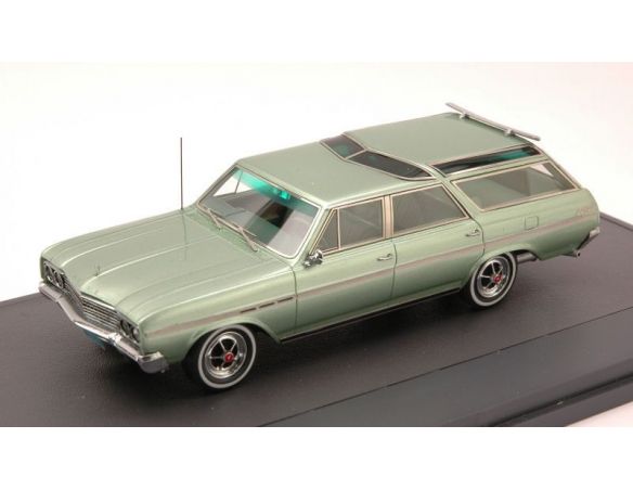 Matchbox MX20206-111 BUICK SPORT WAGON 1965 GREEN METALLIC ED.LIM.1 OF 408 1:43 Auto Stradali