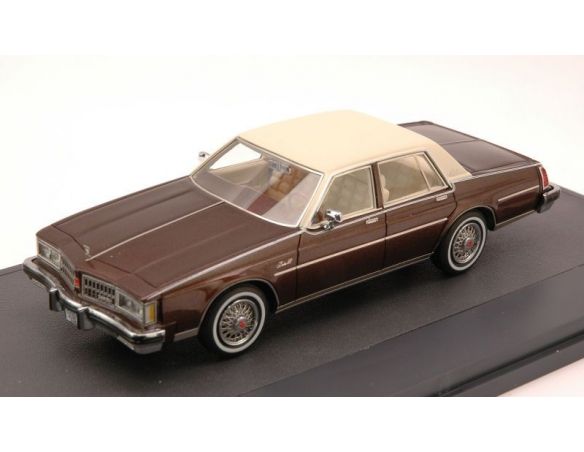 Matchbox MX21501-301 OLDSMOBILE DELTA 88 4 DOOR 1980 BROWN METALLIC ED.LIM.1 OF 408 1:43 Auto Stradali