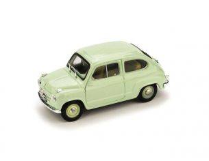 Brumm BM0247-07 FIAT 600 1a SERIE 1955 VERDE CHIARO 1:43 Modellino