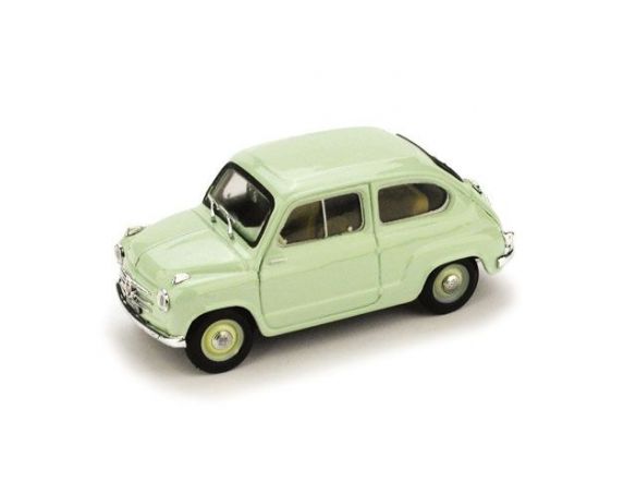 Brumm BM0247-07 FIAT 600 1a SERIE 1955 VERDE CHIARO 1:43 Modellino