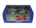 Brumm BMAS31 FERRARI 126 CK G.VILLENEUVE ISTRANA (TV) 1981 DUEL W/F 104 1:43 Modellino
