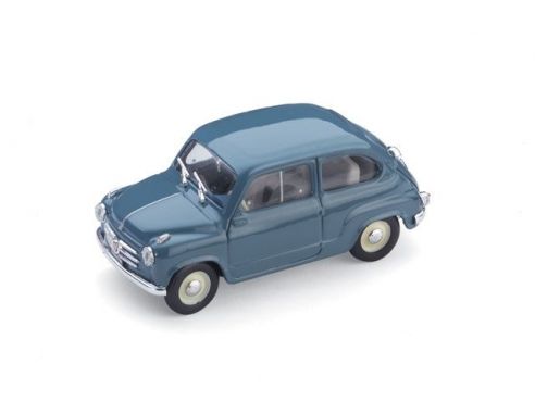 Brumm BM0247-05 FIAT 600 1a SERIE 1955 BLEU CHIARO 1:43 Modellino