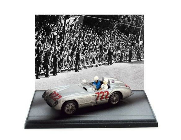Brumm BMAS40 MERCEDES 300SLR 722 WINNER MILLE MIGLIA 1955 1:43 Scatola rovinata