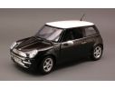 Cararama Motorama MTM73114BK MINI COOPER 2001 BLACK/WHITE 1:18 Modellino