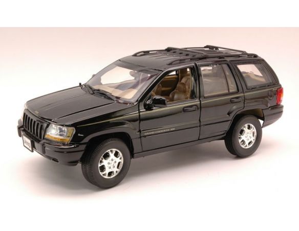 Cararama Motorama MTM73123BK JEEP GRAN CHEROKEE 1993 BLACK 1:18 Modellino