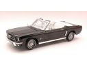 Cararama Motorama MTM73145BK FORD MUSTANG OPEN 1964 BLACK 1:18 Modellino