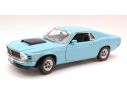 Cararama Motorama MTM73154LB FORD MUSTANG BOSS 429 1970 LIGHT BLUE 1:18 Modellino
