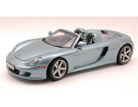 Cararama Motorama MTM73163SL PORSCHE CARRERA GT 2000 SILVERBLUE 1:18 Modellino