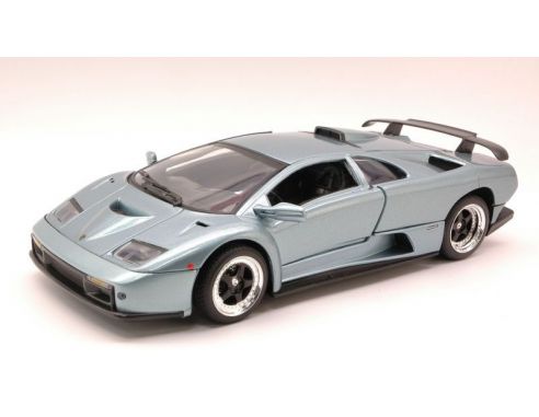 Cararama Motorama MTM73168SL LAMBORGHINI DIABLO GT 1999 SILVERBLUE 1:18 Modellino