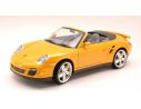 Cararama Motorama MTM73183YL PORSCHE 911 TURBO CABRIO 2006 YELLOW 1:18 Modellino