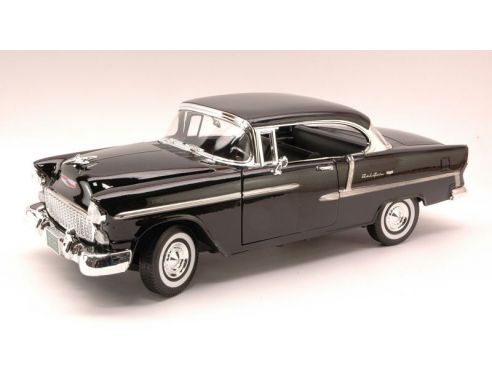 Cararama Motorama MTM73185BK CHEVY BEL AIR 1955 BLACK 1:18 Modellino