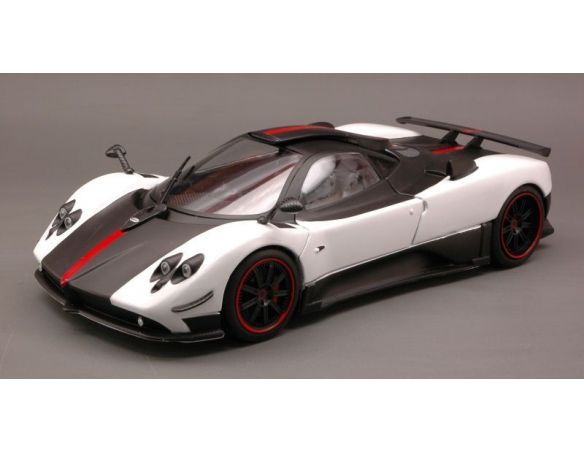 Cararama Motorama MTM79158WH PAGANI ZONDA CINQUE 2009 WHITE/CARBON 1:18 Modellino
