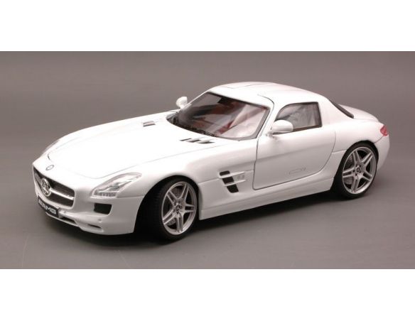 Cararama Motorama MTM79162WH MERCEDES SLS AMG 2010 WHITE 1:18 Modellino
