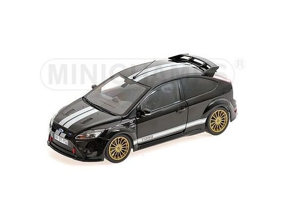 Minichamps PM100080066 FORD FOCUS RS LM MKII WINNER 1967 TRIBUTE BLACK 1:18 Modellino