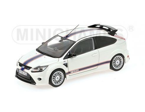 MINICHAMPS 100080167 FORD FOCUS RS LE MANS MK.IIB TRIBUTE 1967 WHITE Modellino