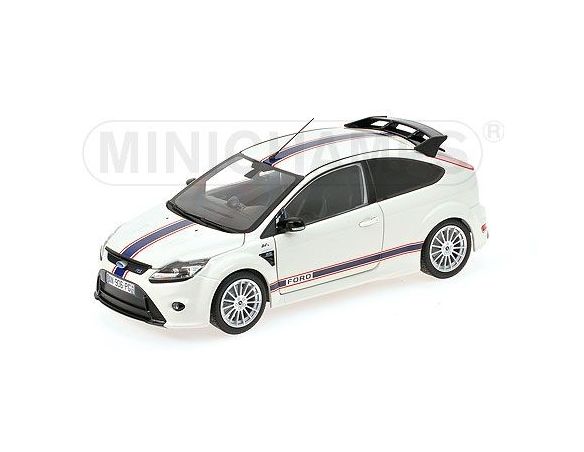 MINICHAMPS 100080167 FORD FOCUS RS LE MANS MK.IIB TRIBUTE 1967 WHITE Modellino