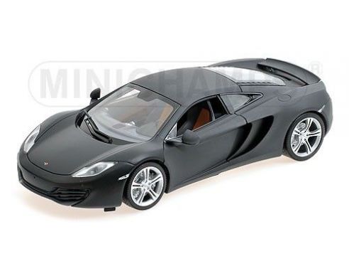 Minichamps PM110133024 MC LAREN MP4-12C 2011 MATT GREY 1:18 Modellino