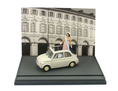 Brumm BMAS48 FIAT NUOVA 500 C/MISS 1:43 Modelli Speciali