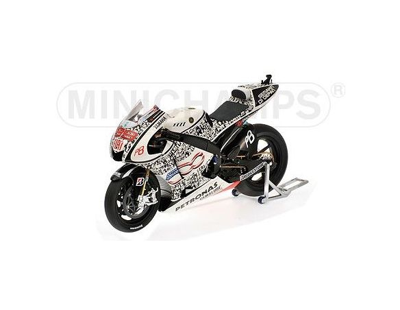 MINICHAMPS 123103299 YAMAHA YZR-M1 J. LORENZO MOTOGP 2010 GP LAGUNA SECA Modellino