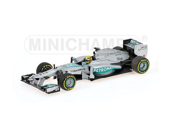 MINICHAMPS 410130009 MERCEDES F1 W04 NICO ROSBERG  2013 Modellino