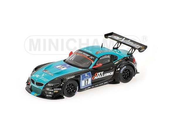 MINICHAMPS 437122917 BMW Z4 GT3 LAUDA LAMY 24H ADAC NURBURGRING 2012 Modellino