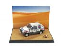 Brumm BMAS49 FIAT PANDA 4x4 P.DAKAR + FIGURE 1:43 Modellino