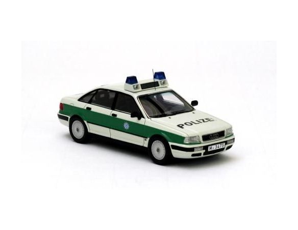 Neo Scale Models NEO43353 AUDI 80 B4 POLICE BAVARIA 1:43 Modellino