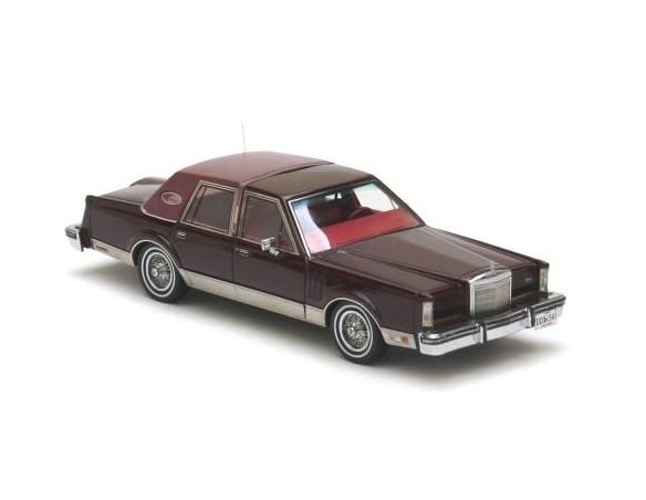 Neo Scale Models NEO43541 LINCOLN MARK VI SEDAN 1980 RED METALLIC 1:43 Modellino