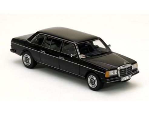Neo Scale Models NEO44245 MERCEDES W123 1978-84 LANG BLACK 1:43 Modellino