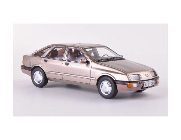 Neo Scale Models NEO44296 FORD SIERRA MK I GHIA 1982 GOLD MET.1:43 Modellino