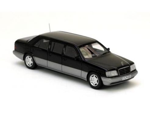 Neo Scale Models NEO44305 MERCEDES LIMOUSINE W124 1990 BLACK 1:43 Modellino