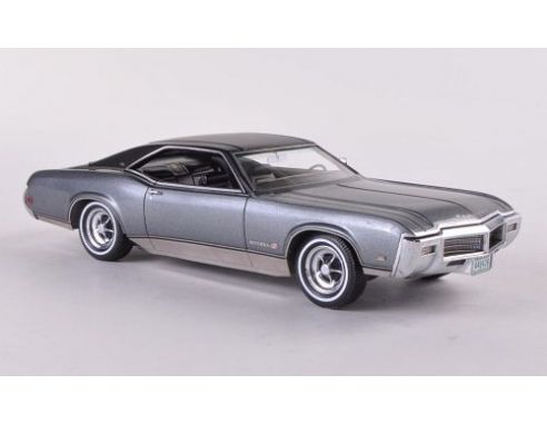 Neo Scale Models NEO44426 BUICK RIVIERA GS 1969 GUN GREY 1:43 Modellino