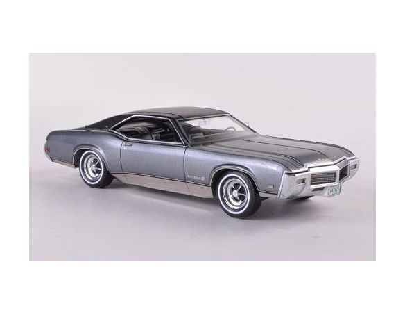 Neo Scale Models NEO44426 BUICK RIVIERA GS 1969 GUN GREY 1:43 Modellino