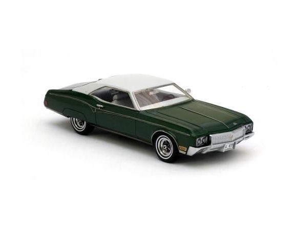Neo Scale Models NEO44725 BUICK RIVIERA 1970 GREEN METALLIC/GREY 1:43 Modellino