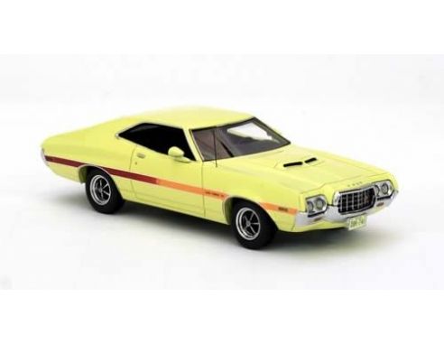 Neo Scale Models NEO44741 FORD GRAN TORINO COUPE' 1972 YELLOW 1:43 Modellino