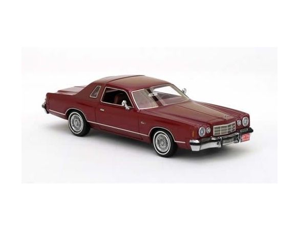 Neo Scale Models NEO44770 DODGE CHARGER MK IV 1976 RED MET.1:43 Modellino