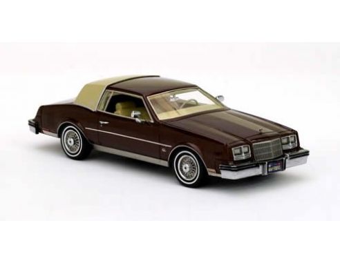Neo Scale Models NEO44810 BUICK RIVIERA 1982 BROWN METALLIC/BEIGE 1:43 Modellino