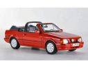 Neo Scale Models NEO44955 FORD ESCORT MKIV XR3i CABRIOLET 1986 RED 1:43 Modellino