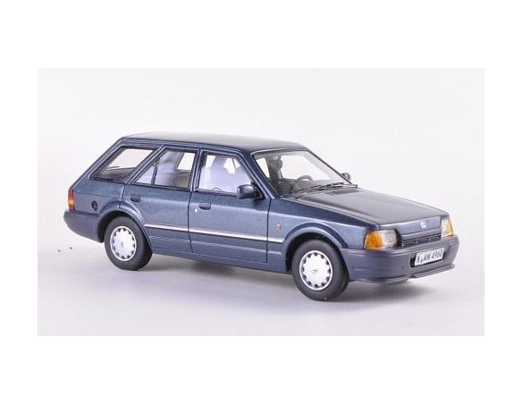 Neo Scale Models NEO44960 FORD ESCORT MK IV TURNIER 1985 GUN METALLIC 1:43 Modellino