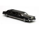 Neo Scale Models NEO45335 LINCOLN TOWNCAR FORMAL LIMOUSINE (STRETCK) 1985-90 BLACK 1:43 Modellino