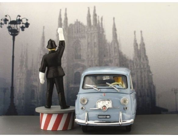 Brumm BMAS52M FIAT 600 MULTIPLA 1960 GHISA DE MILAN 1:43 Modellino